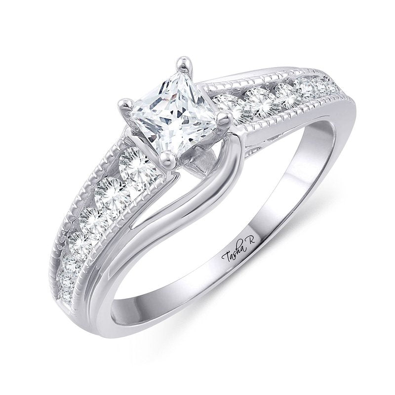 14K 0.50Ct Diam Semi Mount  Ring