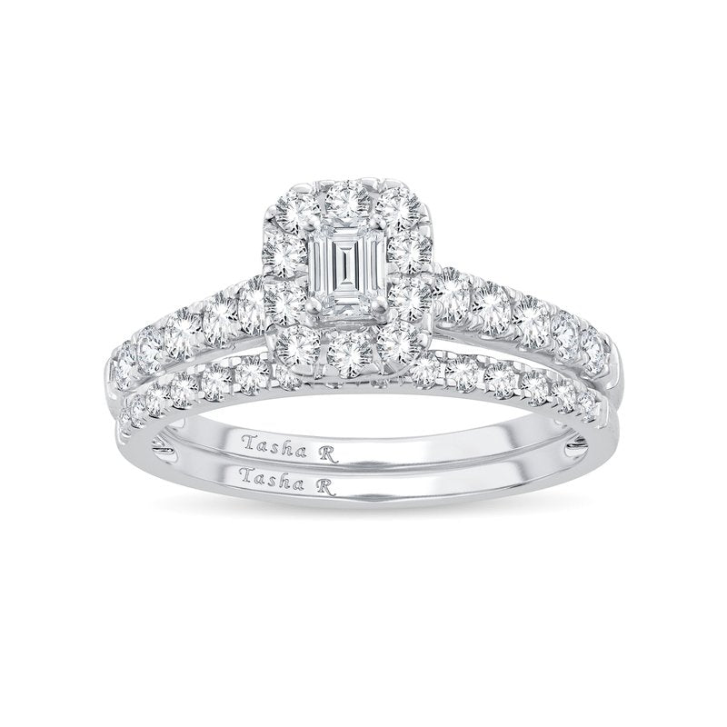 14K 1.00Ct Diamond Bridal Ring