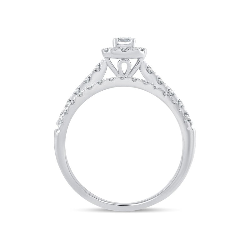 14K 1.00Ct Diamond Bridal Ring