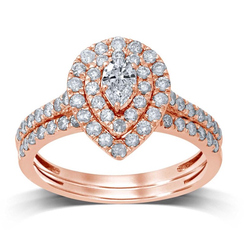 14K 1.00Ct Diamond Bridal Ring
