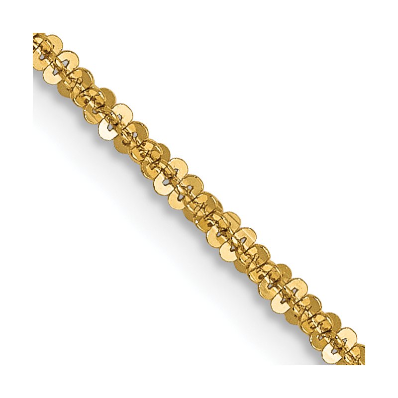 14K 1.5mm Cyclone Chain