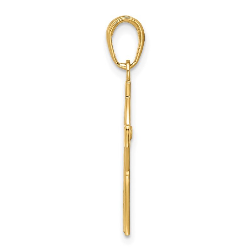 14k Celtic Cross Pendant