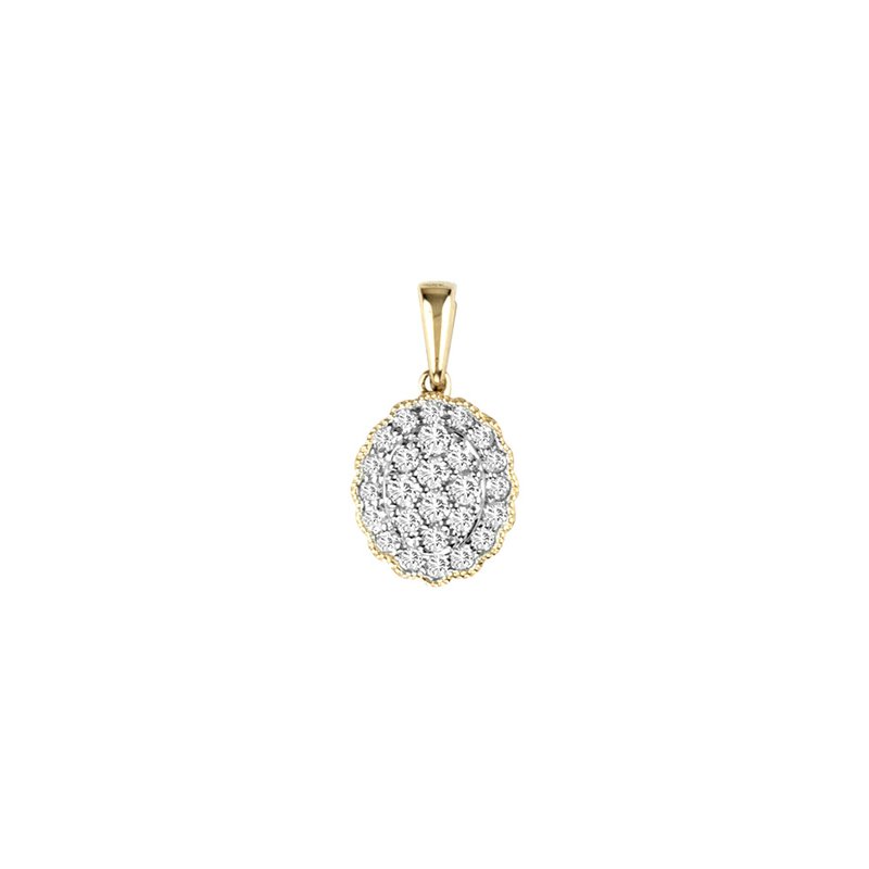 14K 0.33Ct Diamond Pendant