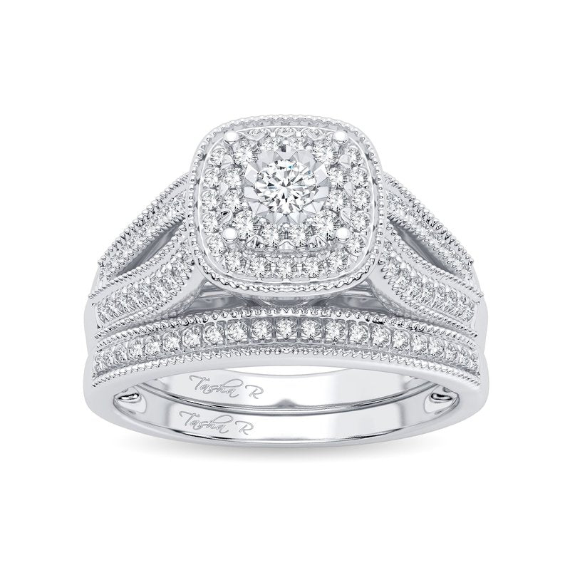 14K 0.40Ct Diamond Bridal  Ring