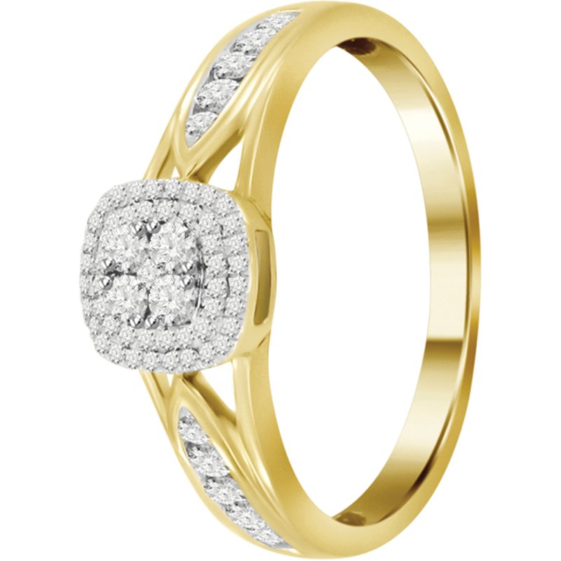 AV Diamonds Engagement Ring