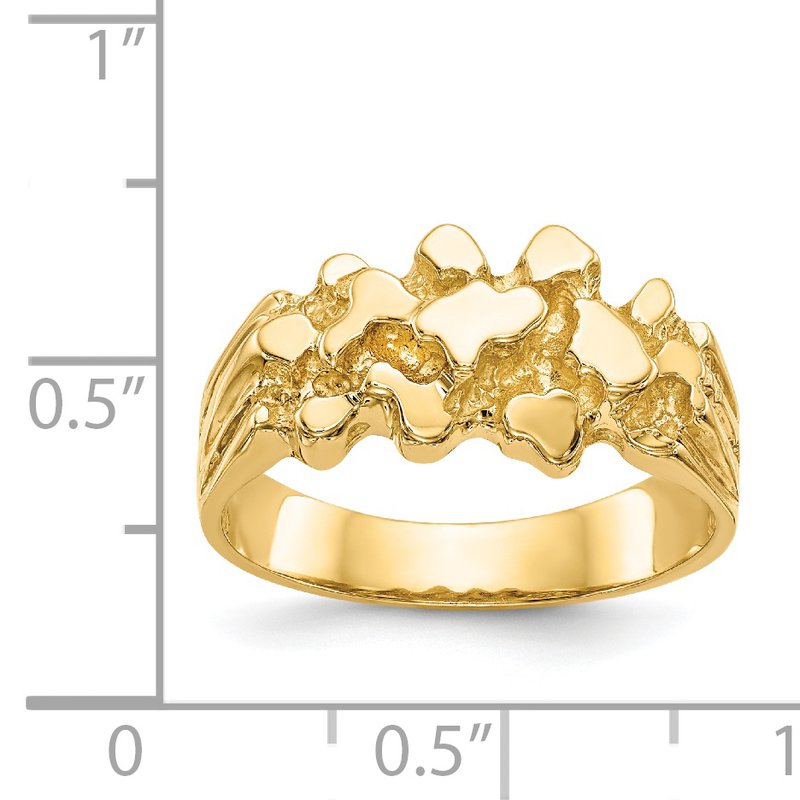 14k Nugget Ring
