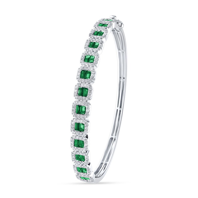 14K 1.27Ct Diamond Bangle