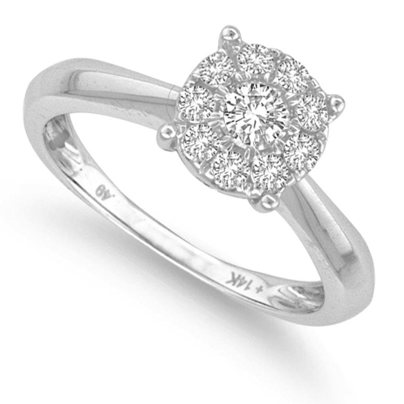 14K  0.50Ct Diamond Ring