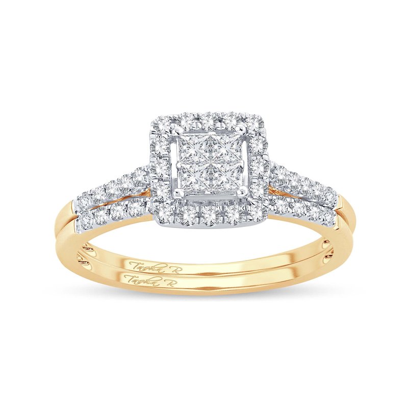14K  0.51Ct  Diamond  Bridal  Ring