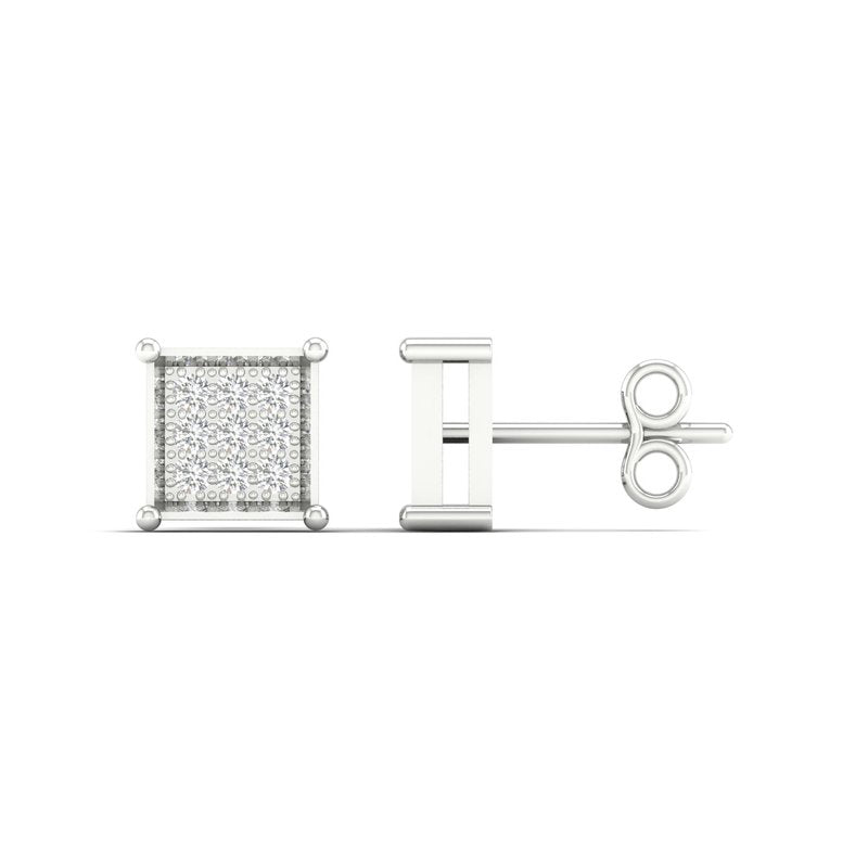 10K 0.05Ct Diam Earring