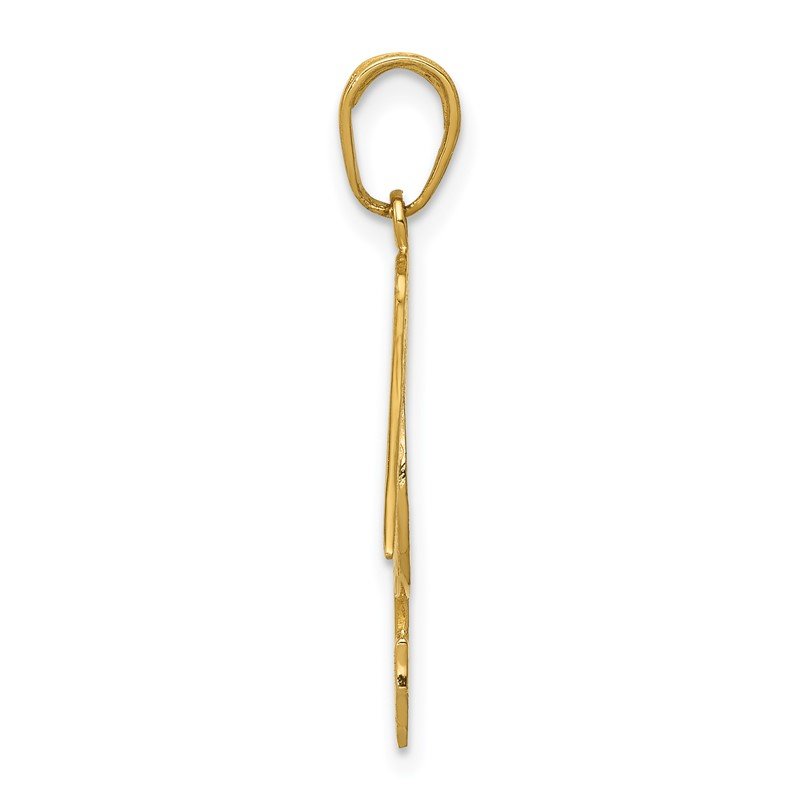 14k Pelican Pendant