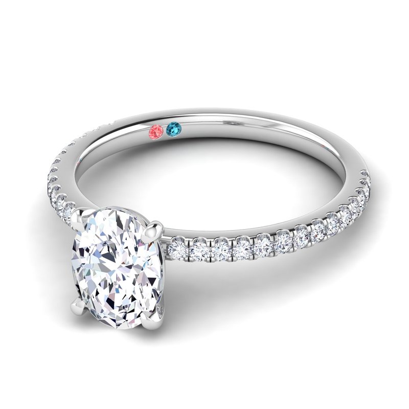 Lab Grown Diamond Pave Petite Ring