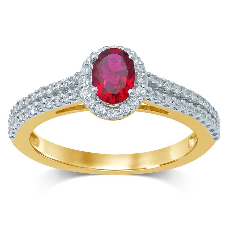 14K 0.33Ct Diamond Ring