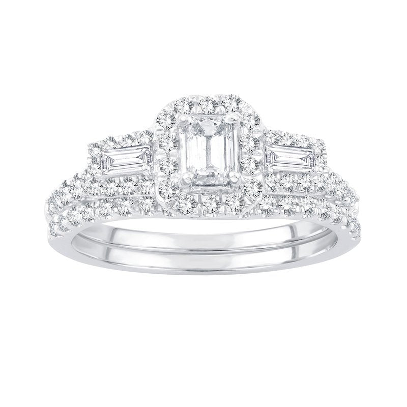 14K 1.00Ct Diamond Bridal Ring