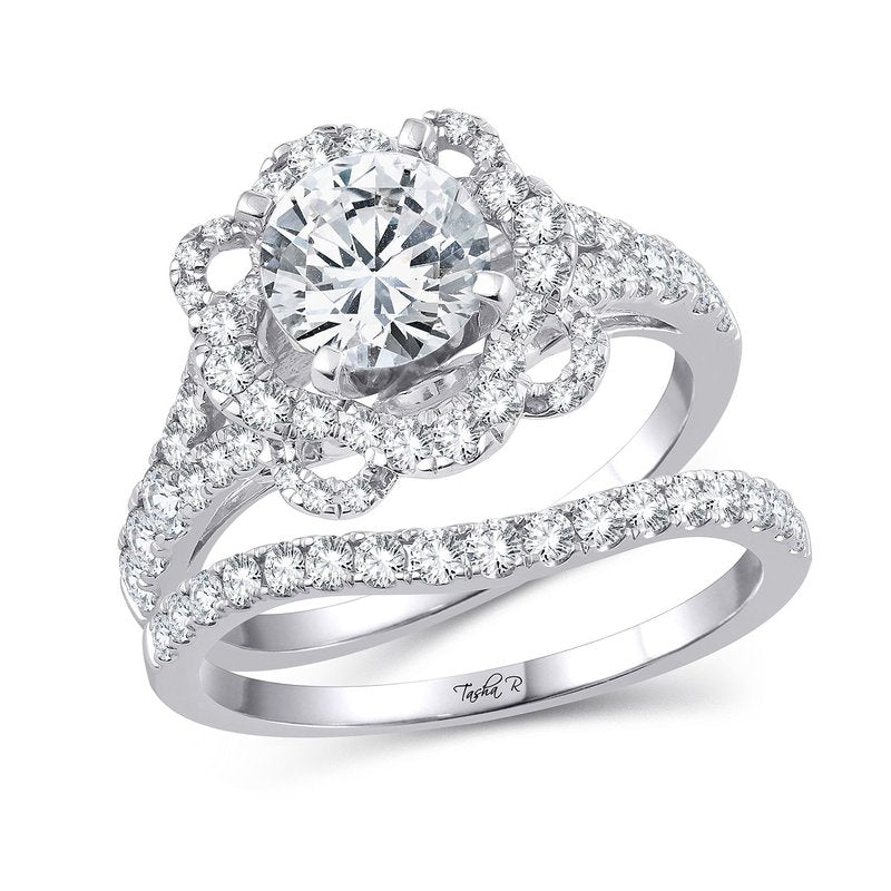 14K 1.00Ct Diam Semi Mount Ring