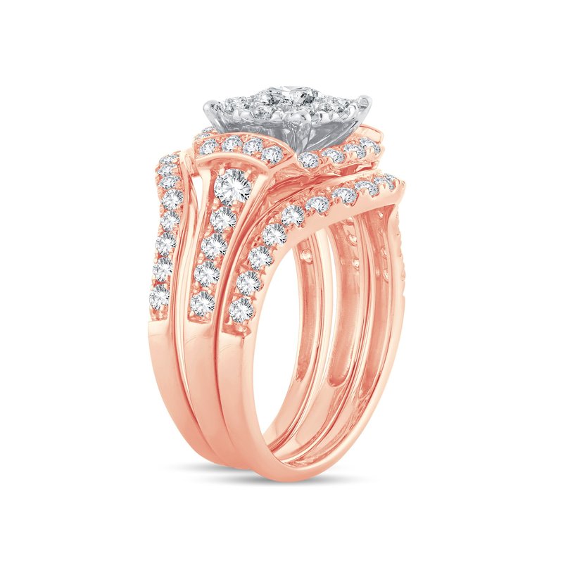14K 1.92Ct Diamond Bridal Set