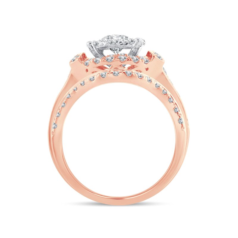 14K 1.92Ct Diamond Bridal Set