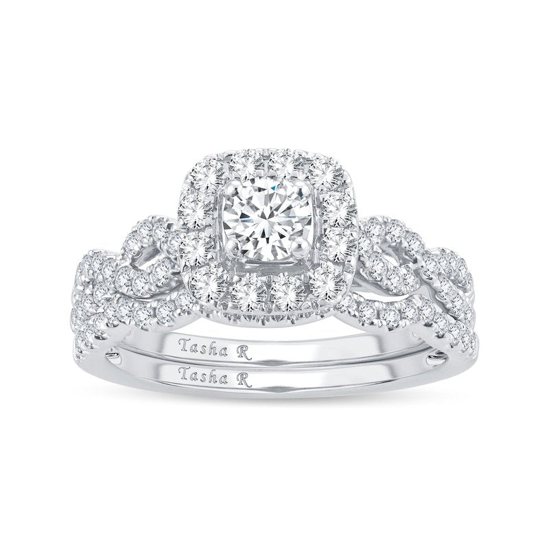14K 1.00Ct Diamond Bridal Ring