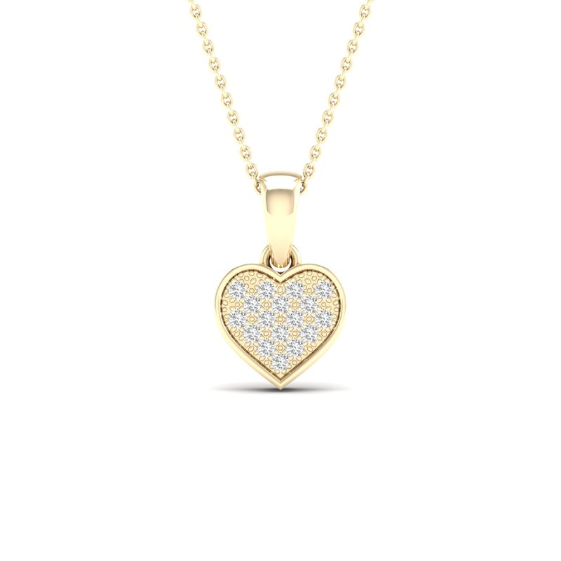 10K 0.05Ct Diam Pendant