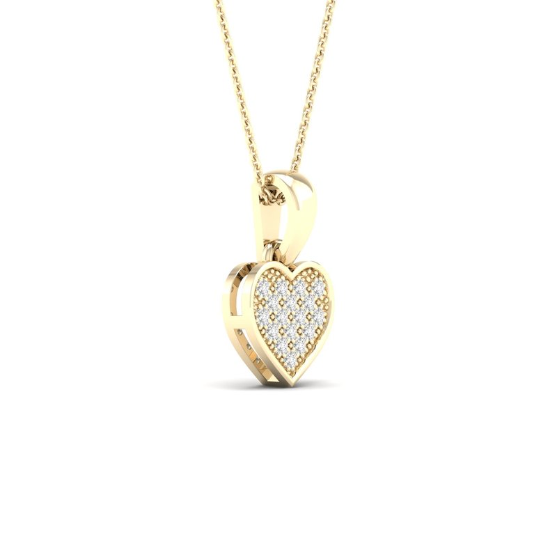10K 0.05Ct Diam Pendant