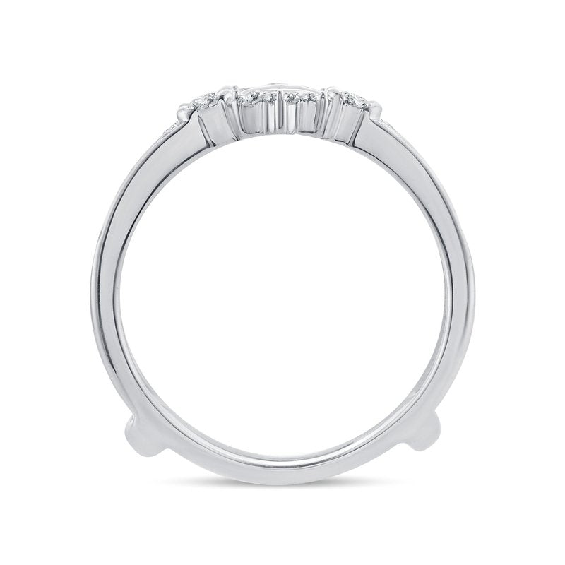 14K 0.34Ct Diamond Ring Guard
