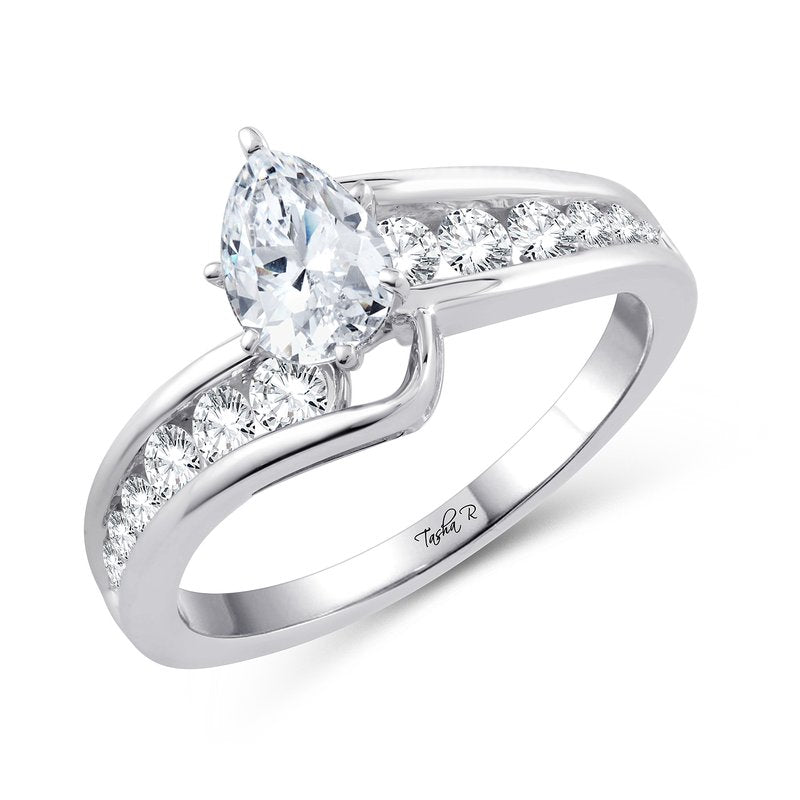 14K 0.50Ct Diam Semi Mount