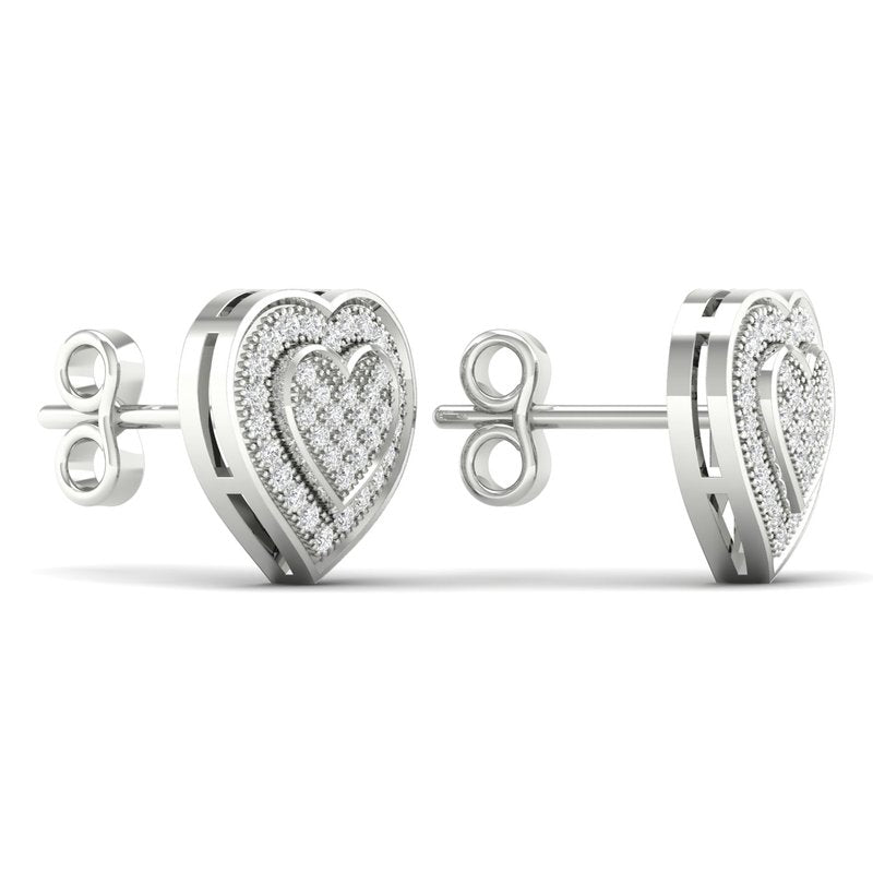 10K 0.20Ct Diam Earrings