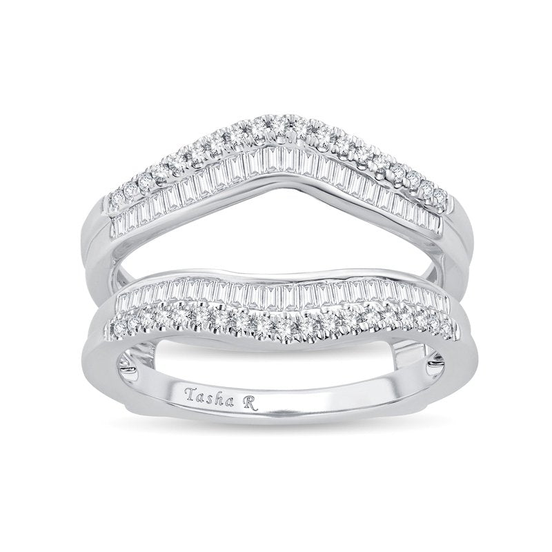 14K 0.50Ct Diamond Ring Guard