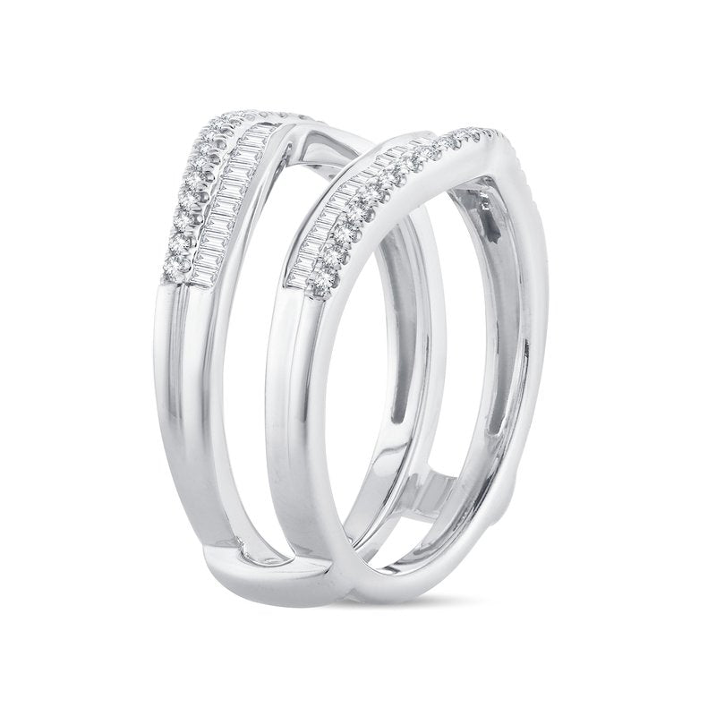 14K 0.50Ct Diamond Ring Guard