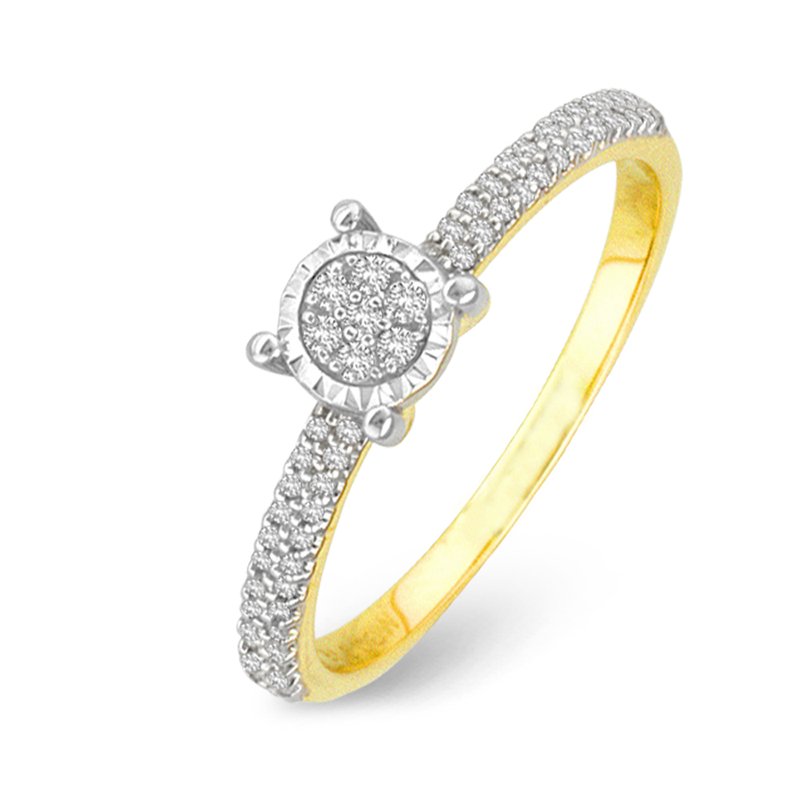 14K 0.15Ct Diamond Ring