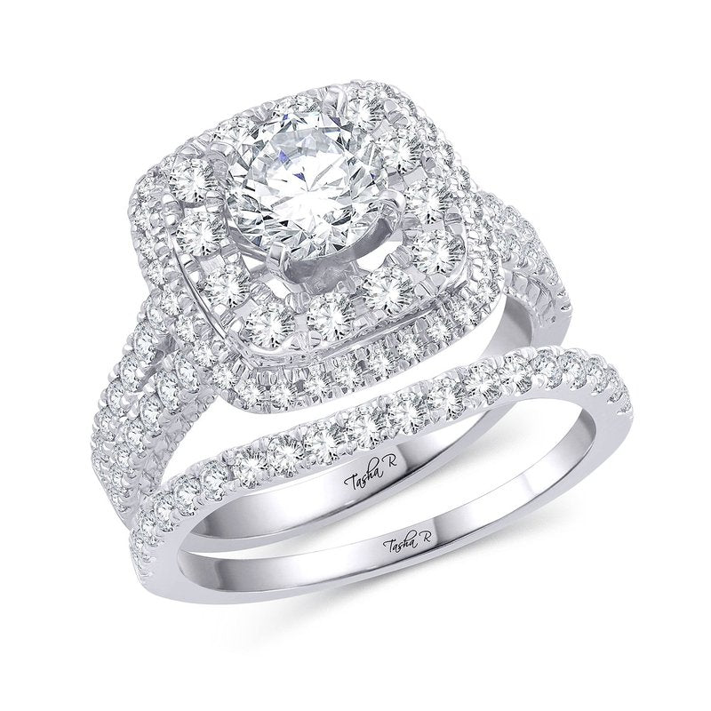 14K 1.25Ct Diam Semi Mount Ring