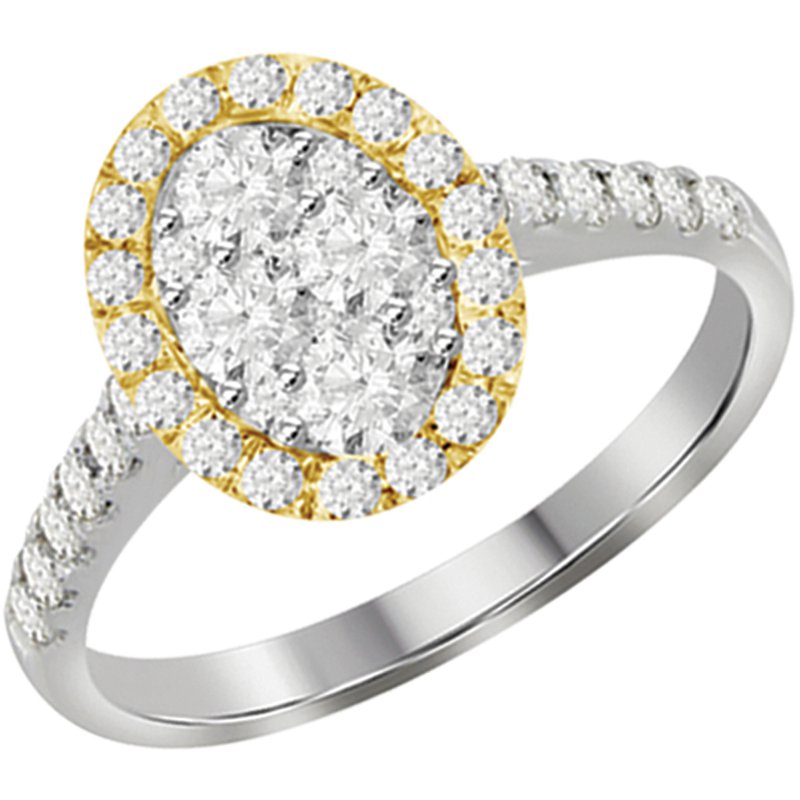 AV Diamonds Engagement Ring
