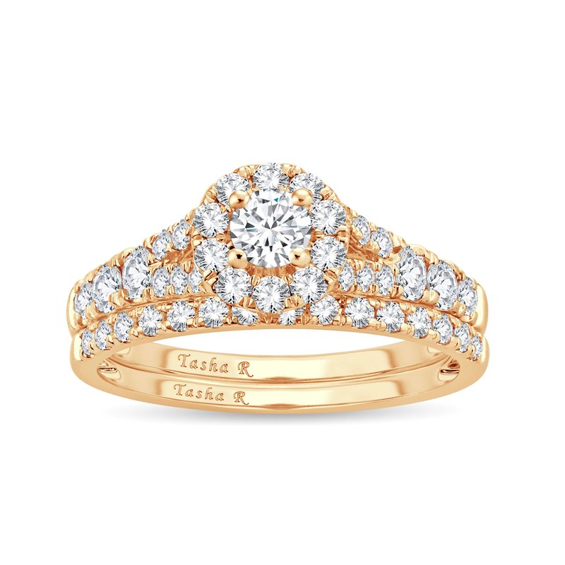 14K 1.00Ct Diamond Bridal Ring