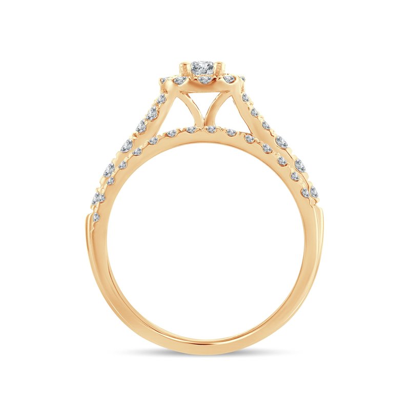 14K 1.00Ct Diamond Bridal Ring