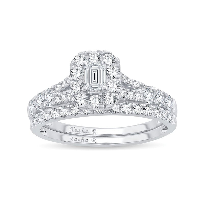14K 1.00Ct Diamond Bridal Ring