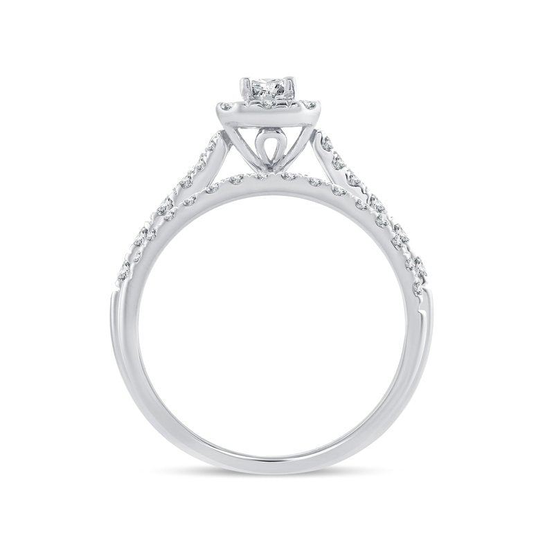 14K 1.00Ct Diamond Bridal Ring