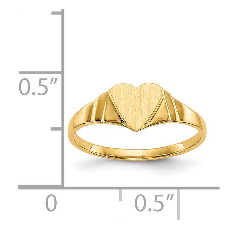 14k Children's Signet Ring