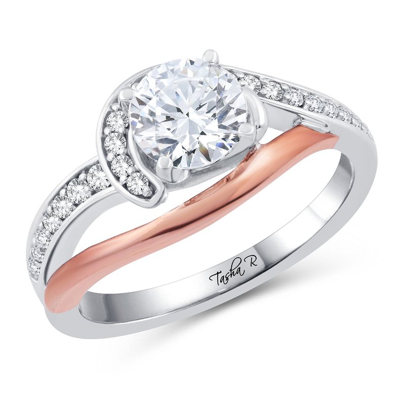 14K 0.20Ct Diam Semi Mount
