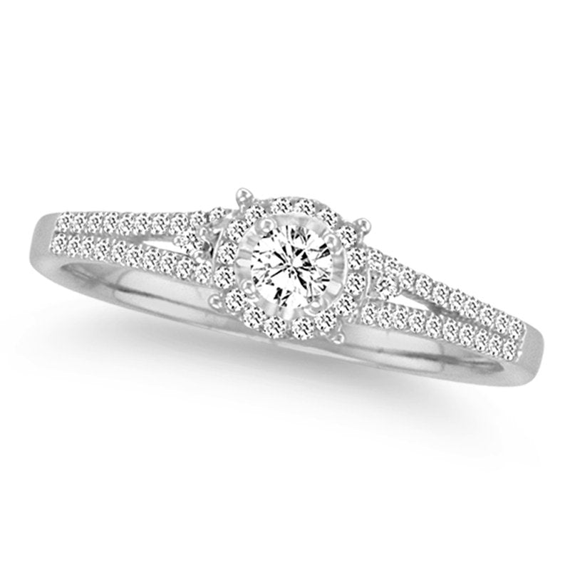 14K  0.25 Ct Diamond Ring