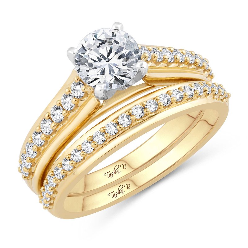 14K 0.50Ct Diam Semi Mount