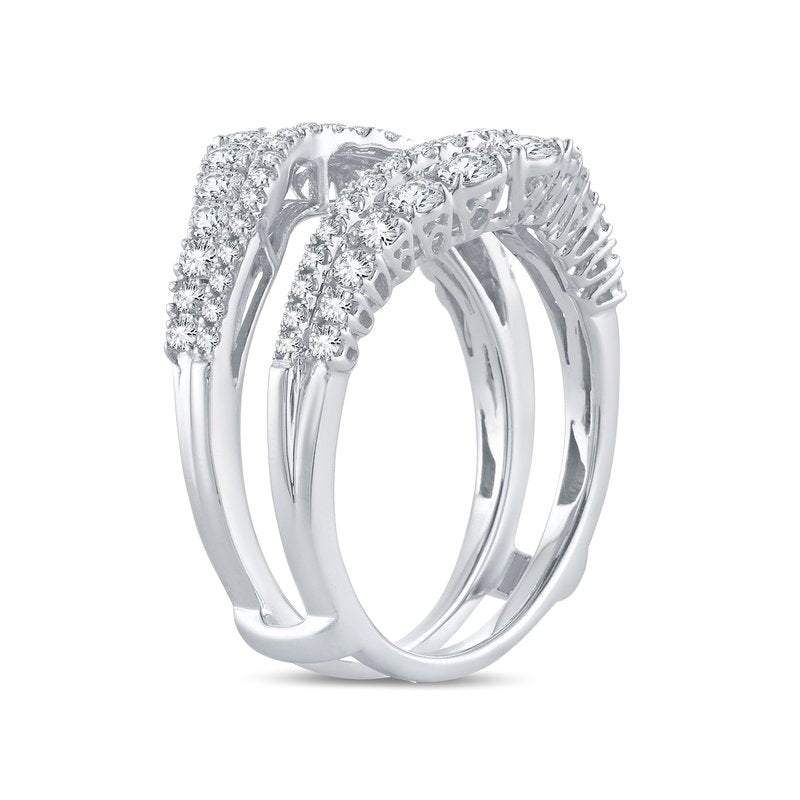 14K 1.00Ct Diamond Ring Guard