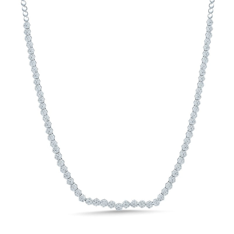 14K 3.33Ct Diam Necklace