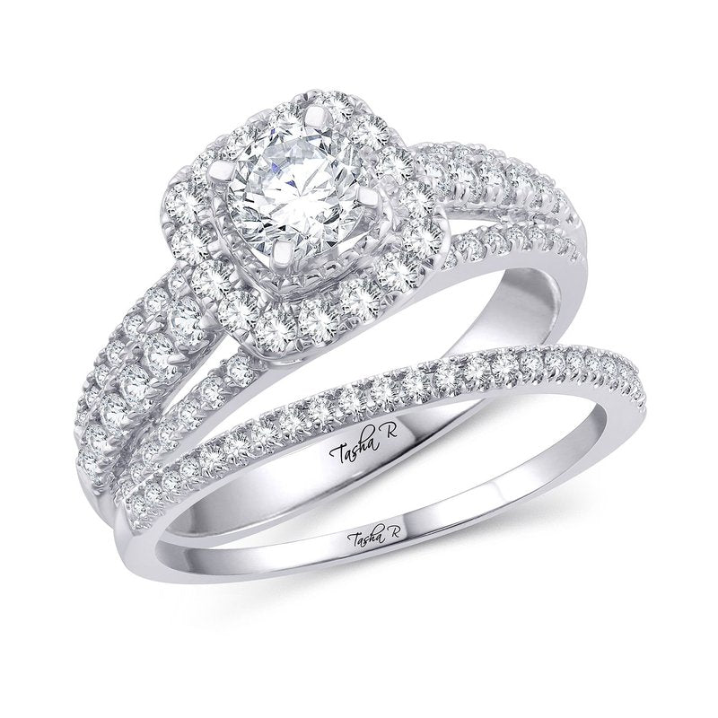 14K 1.29Ct Diam Semi Mount Ring