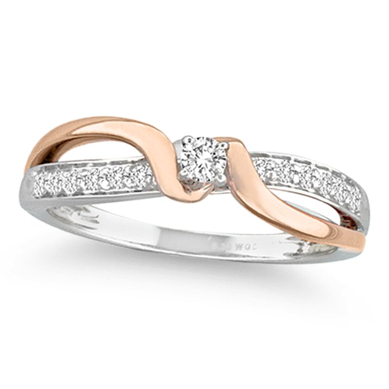 14K 0.20Ct Diamond Ring