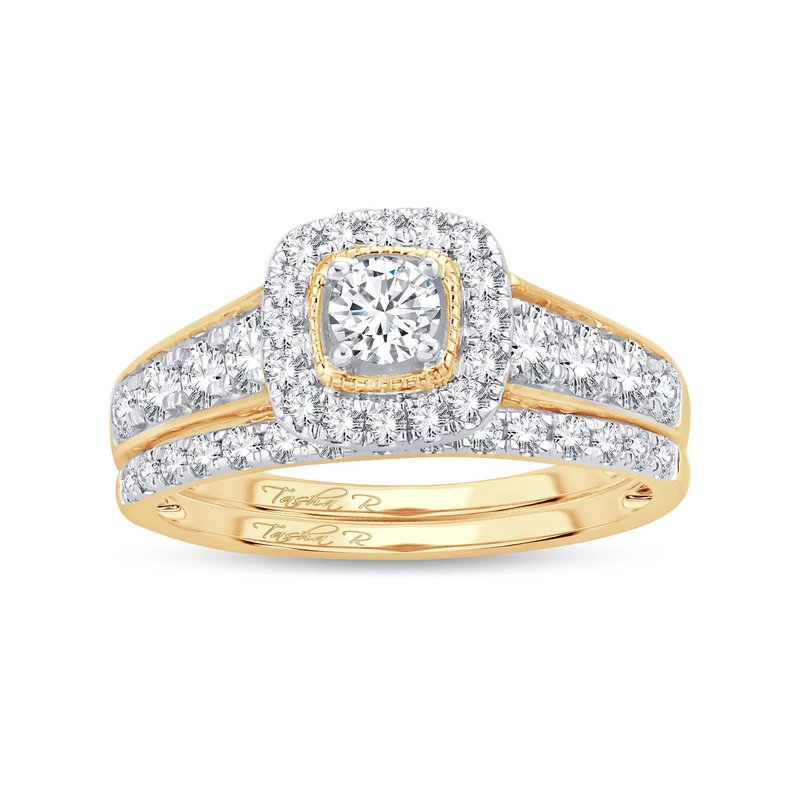 14K 1.00Ct Diamond Bridal R4Ing