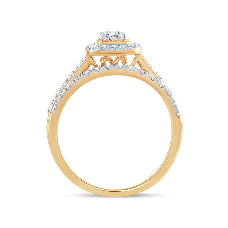 14K 1.00Ct Diamond Bridal R4Ing
