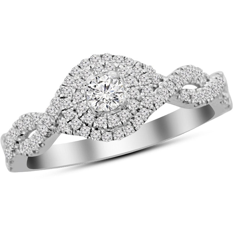 AV Diamonds Engagement Ring