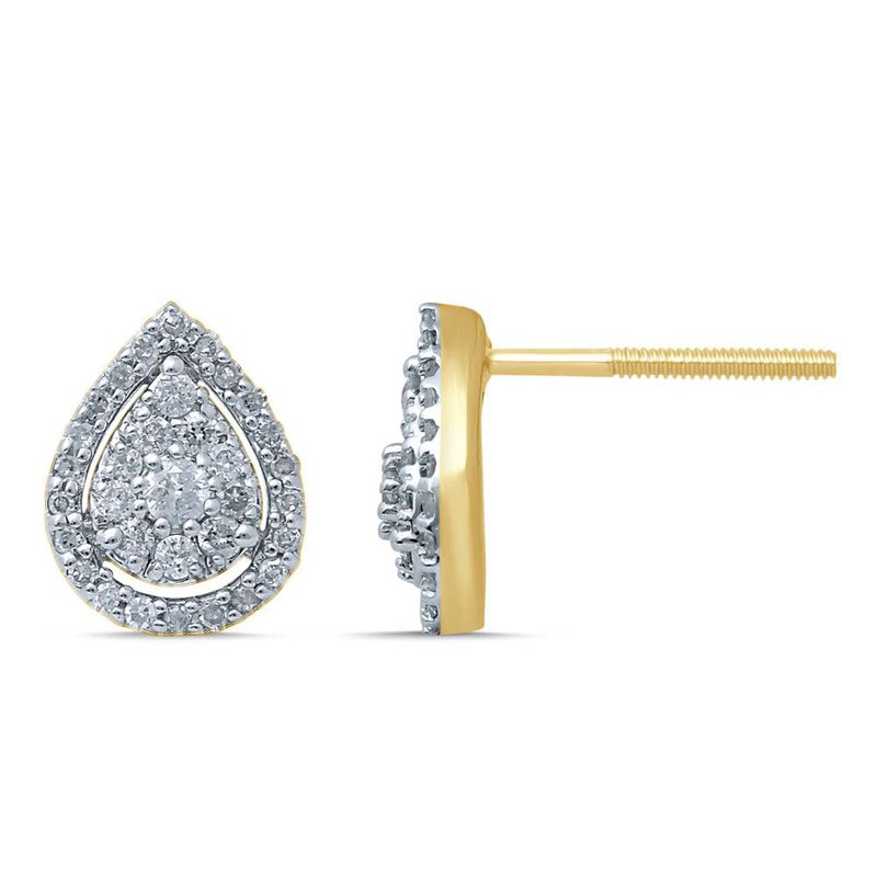 14K 0.31Ct Diamond Earring