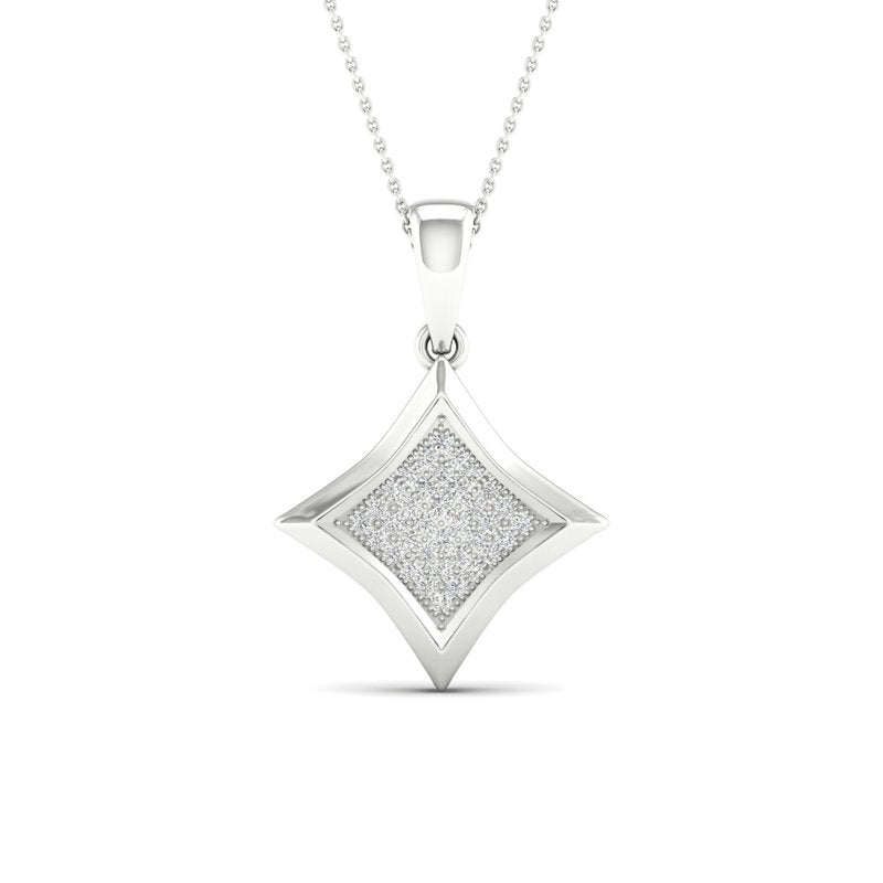 10K 0.10Ct Diam Pendant