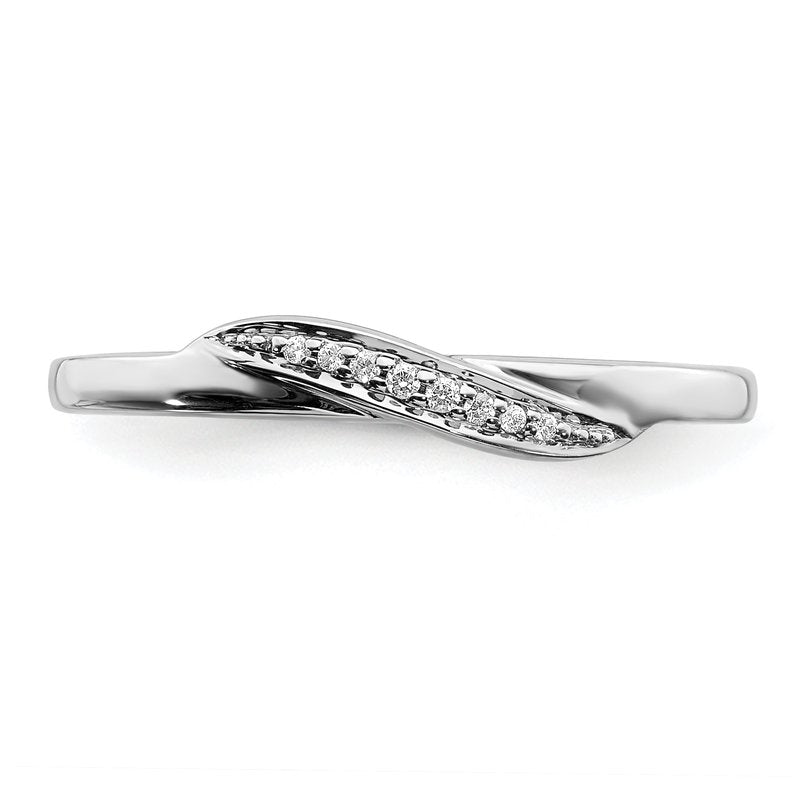 14k White Gold Diamond Ring